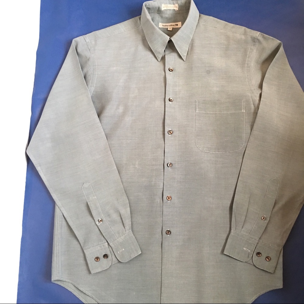 👨‍💼Sage Green Dress Shirt | Today’s Man